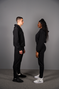 THE women's black fit sweatpants - do we