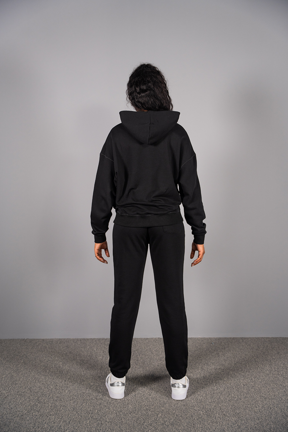 THE unisex loose black sweatpants - do we