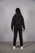 THE unisex loose black hoodie - do we