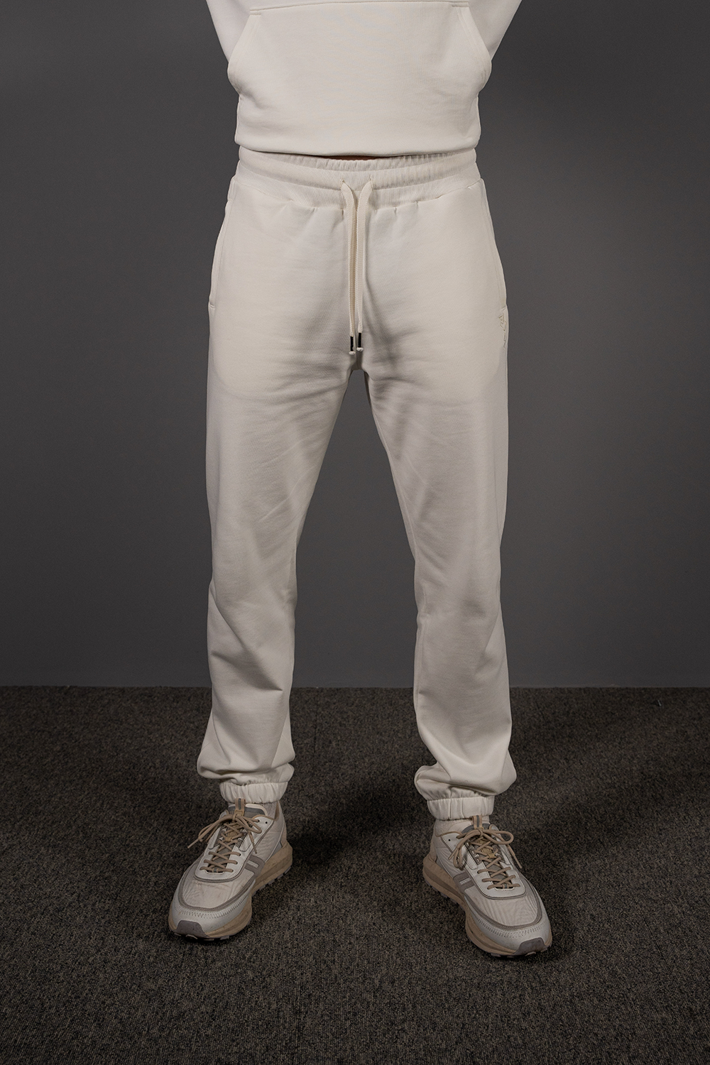 THE unisex loose off-white sweatpants - do we