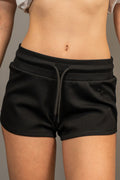 THE women's fit black shorts - DO WE