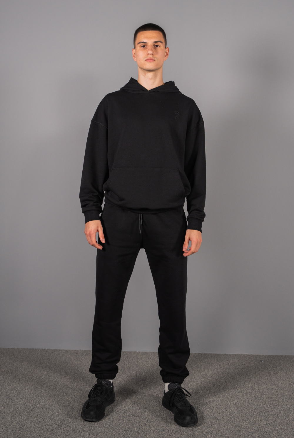 THE unisex loose black sweatpants - do we